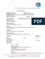 Ata de Reunião Finalização (Modelo)