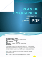 Presentacion Plan de Emergencias