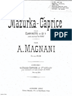 Magnani MazurkaCaprice