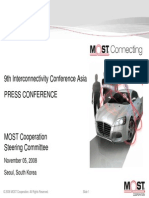 20081105 MOSTCO ICA Press Conference