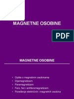 Magnetne Osobine Materijala