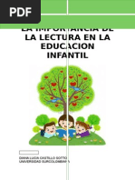 La Importancia de La Lectura en La Educacion Infantil