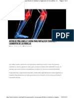 Batido para Fortalecer Tendones y Ligamentos