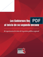 Gobiernos Regionales en La Segunda Década 2015