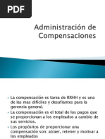 Compensaciones y Salarios