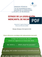 Diagnóstico de La Legislación Mercantil