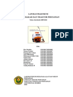 Motor Bakar Dan Traktor Pertanian: Laporan Praktikum