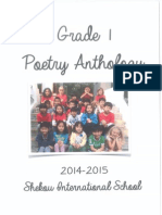 Grade 1 Poetry Anthology
