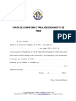 Carta de Compromiso