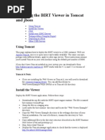 Download Installing the BIRT Viewer in Tomcat and jboss by toba_sayed SN2685254 doc pdf