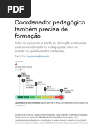 Formação Do Coordenador Pedagogico