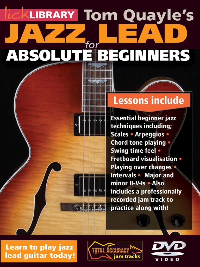 Jazz Lead Guitar for Absolute Beginners TAB Booklet Elements Of Music