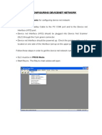 Configuring Devicenet Network