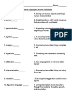 Fig Lang Definition MC Worksheet