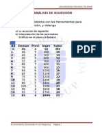 Analisis de Regresion