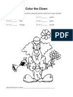 Color Me Clown PDF