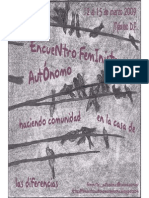Poster Encuentro Autónomo Final