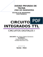 Informe de Laboratorio 01 - Circuitos Integrados TTL