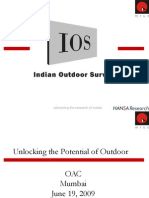 Indian Outdoor Advertising Survey