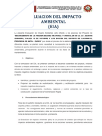 Evaluacion Del Impacto Ambiental