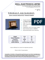 Dagnall Electronics Limited: Product Datasheet