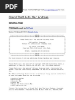 GTA V 100% Completion Checklist | PDF | Firearms | Parachuting