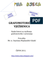 Grafomotorička Vježbenica PDF