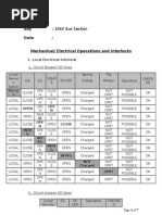 Mechanical Electrical Interlock Bus Section