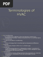 Terminologies of HVAC