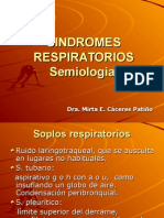 SINDROMES Respiratorios