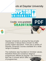 5 Schools at Daystar University