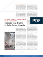 Architettura Organica Collegio Elsa Triolet in Saint Denis