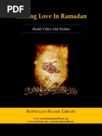 Finding Love in Ramadan (Sheikh Yahya Adel Ibrahim) - Australian Islamic Library