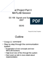 Final Project MATLAB Session 2