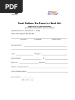 Surat People's Bank Net Banking Form | PDF | Online Banking | Banks ...