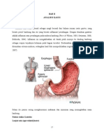 Analisis BAB II Definisi Gastritis