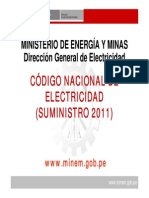 Nuevo Codigo Nacional de Electricidad- Suministro 2011