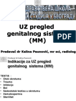 Ultazvuk Muškog Genitalnog Sist.