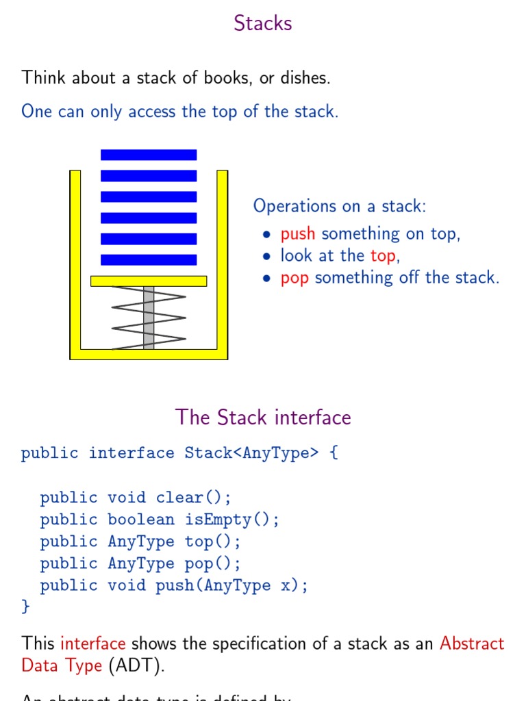 Understanding Stacks in Java Programming | PDF
