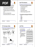 Basic FPGA Architectures: Altera Xilinx