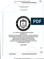 OFFICE OF INSPECTOR GENERAL - REPORT ON CENTRAL INTELLIGENCE AGENCY 