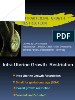 Intra Uteri Growt Retradation 