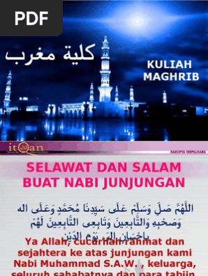 Kuliah Maghrib Pdf