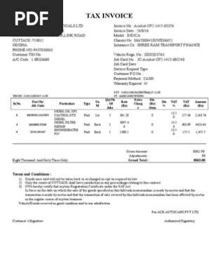Tax Invoice