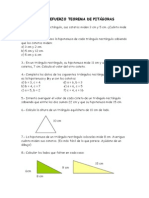 Ficha Refuerzo Teorema de Pitágoras