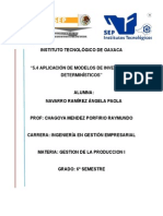 5.4 Aplicación de Modelos de Inventarios Determinísticos"