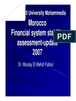 Moroccan Financial System Assessment by Falloul Mehdi