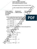 Heat and Mass Transfer Notes