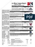 Minor League Report 15.06.13 PDF
