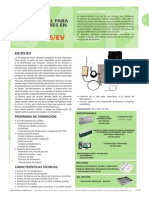 Mod. EB-B5/EV: Módulo Experimental para Transductores en Medicina